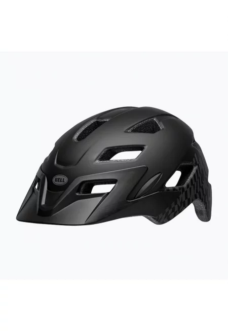 Детска каска  Sidetrack Jr - черна - 47-54 см - с вентилация - система за регулиране Ergo Fit