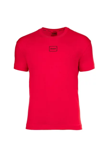 Домашна тениска с овално деколте и лого