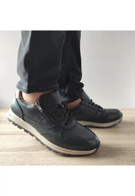 Ежедневни мъжки обувки  B0504-00 Black - черни - Черен