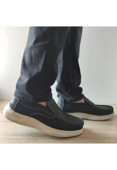 Ежедневни мъжки обувки  B095 Black - черни - Черен