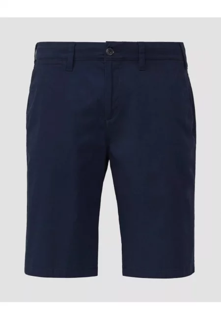 Големи размери Мъжки чинос шорти - размер Detroit - със средна талия и кройка Regular Fit - тъмносин - Тъмно морско синьо