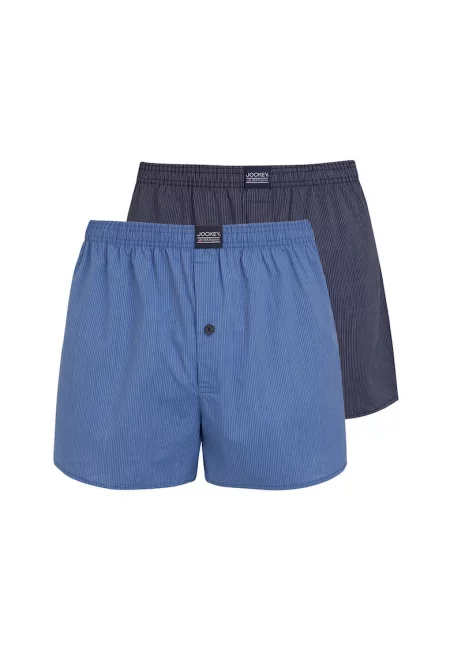 Jockey - Памучни боксерки с еластична талия - 2 части