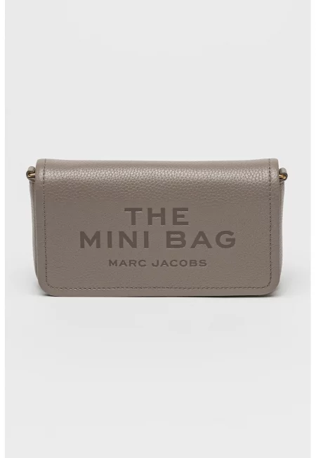 Кожена чанта през рамо The Mini с лого