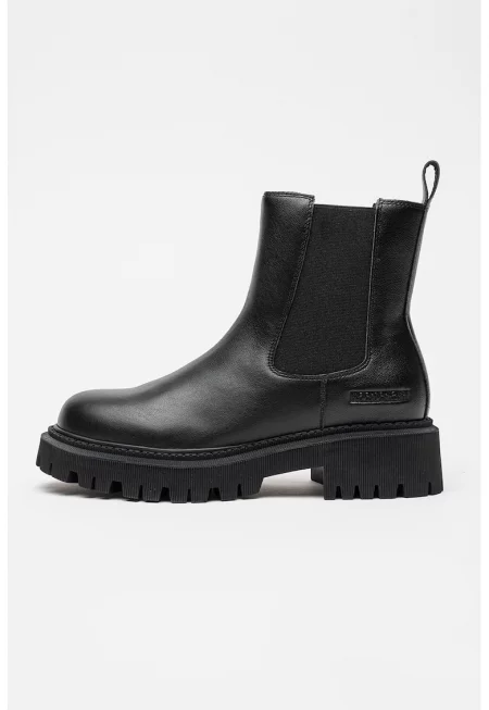 Кожени боти Liorn Chelsea - Черен