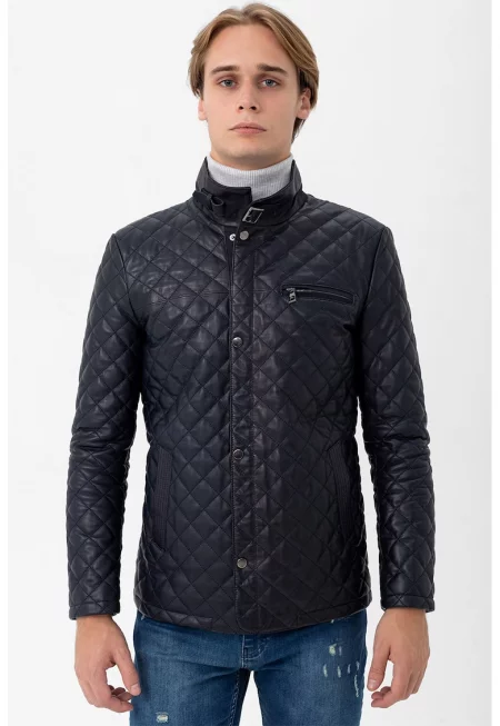 Кожено яке с шевове