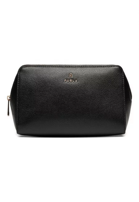 Козметичен куфар -  модел WE00618 ARE000 - естествена кожа - черен