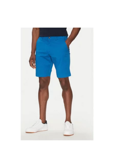 Мъжки къси панталони  26664650 - памук - син - Син