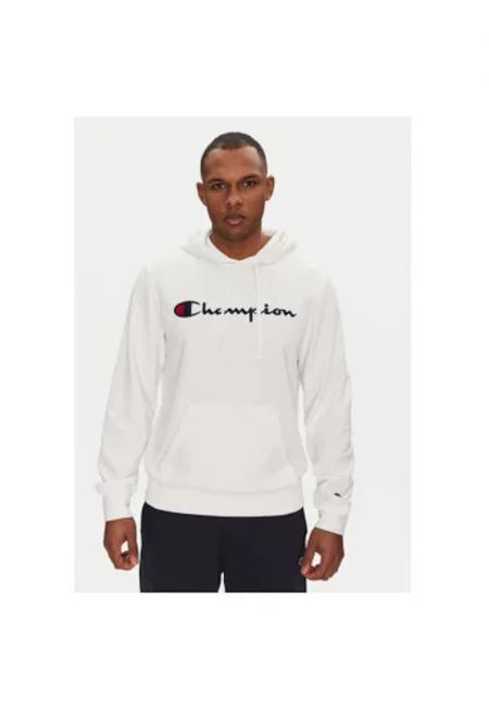 Мъжки суитшърт  220726 - памук/полиестер - бял - Бял