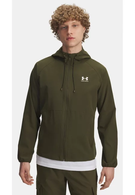 Мъжко яке  Under Armour UA Vibe Woven Jacket-GRN Зелено