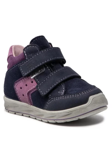 Момичешки ботуши  74 2120200/184 - Естествена кожа - Тъмносин