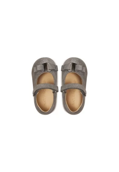 Момичешки обувки  304675362 - Естествена кожа - - Сив