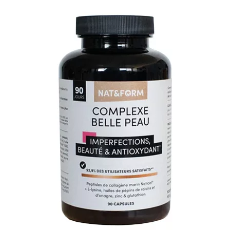 Морски колаген и глутатион – Против стареене и за сияен тен, 90 капсули