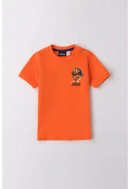 Памучна тениска с шарка