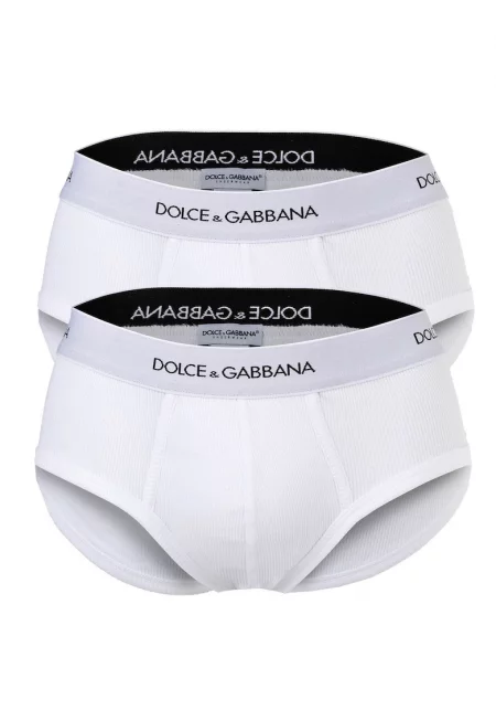 Памучни боксерки - 2 чифта - Бял