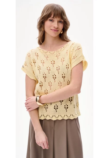 Плетена блуза Флорис