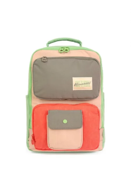 Раница  No. 44 Retro S - 13л - многоцветна - 28x36см