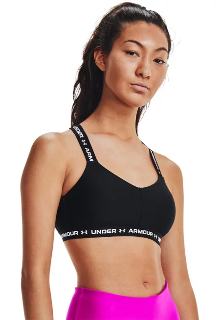 Спортно бюстие с кръстосан гръб