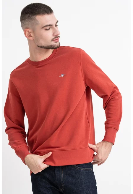 Суитшърт Shield с овално деколте