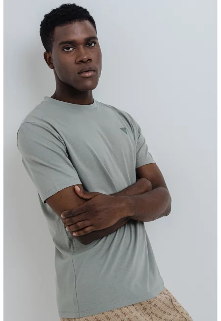 Тениска с модал с овално деколте