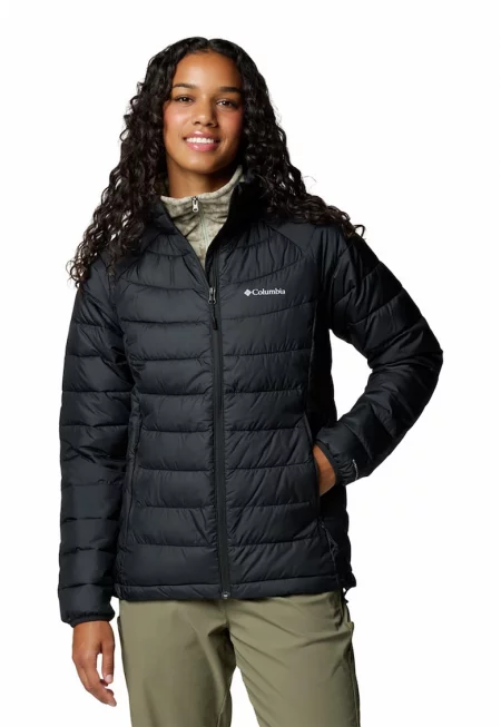 Трекинг зимно яке Powder Lite II с регулируем подгъв - Черен