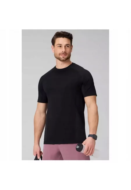 ТРЕНИРОВЪЧНА ТЕНИСКА SS2039666 - Черен