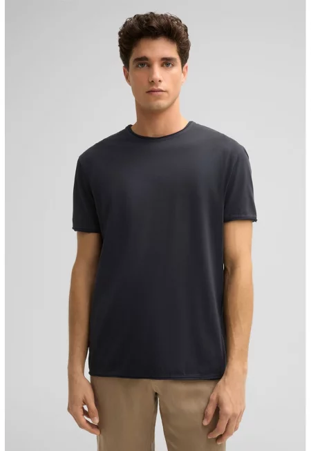 Уголемена тениска с кръгло деколте 30045776