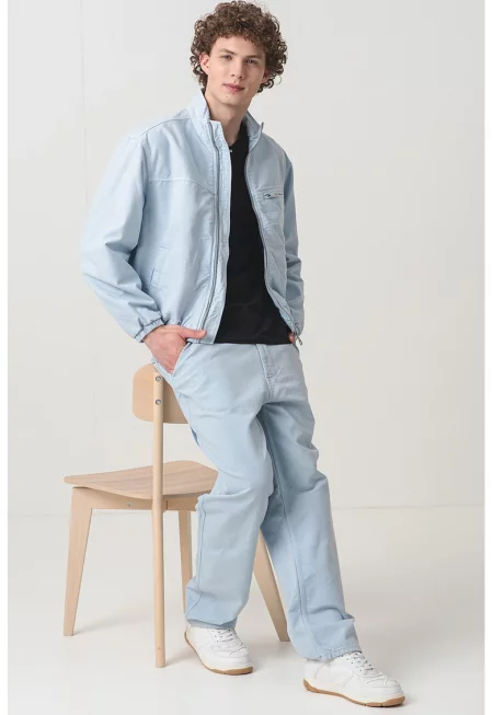 Яке от деним с цип