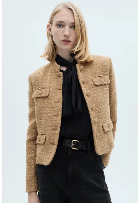 Яке с памук с копчета