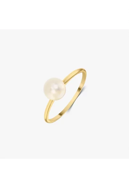 Златен пръстен Pearl Elegance