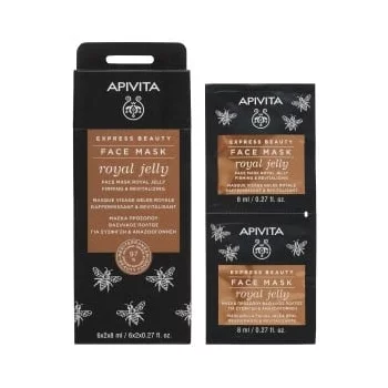 АПИВИТА ЕКСПРЕСНА КРАСОТА Стягаща и ревитализираща маска за лице с пчелно млечице 6х2х8 мл.