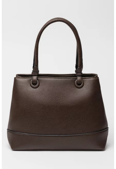 Чанта за рамо от еко кожа с 2 отделения