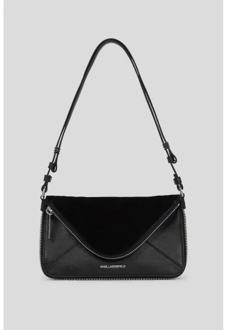 Чанта за рамо от еко кожа с лого