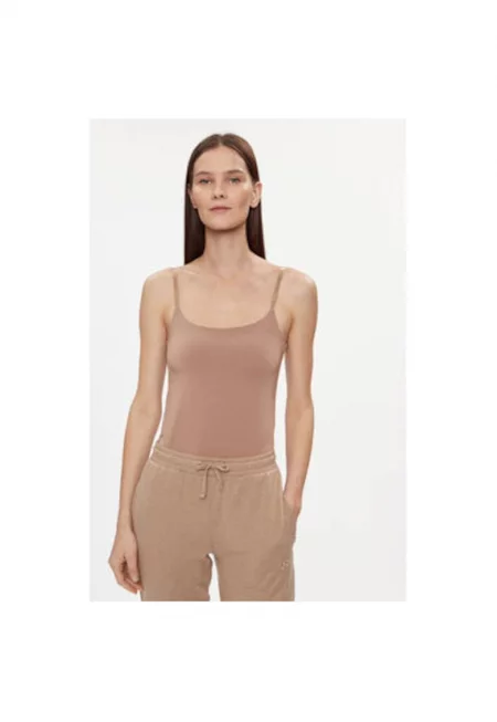 Дамска тениска -  303806620 - Модал - Бежов - Бежов