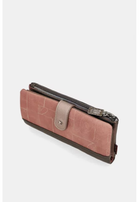 Дамски портфейл 41809 906 - Кафяв - Универсален