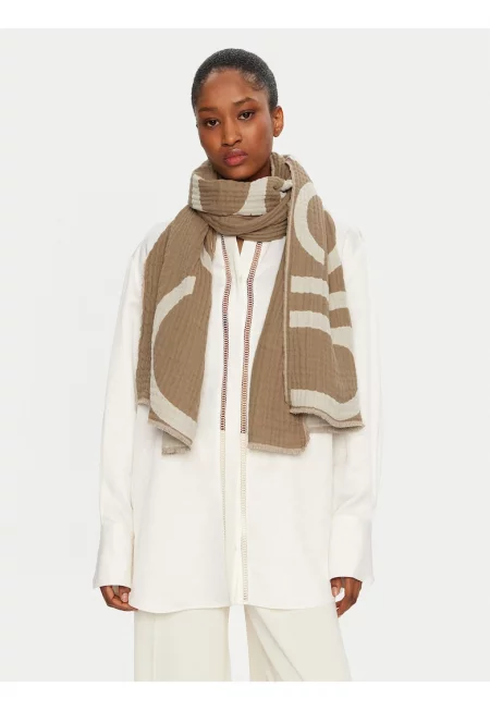 Дамски шал -  многоцветен - плат