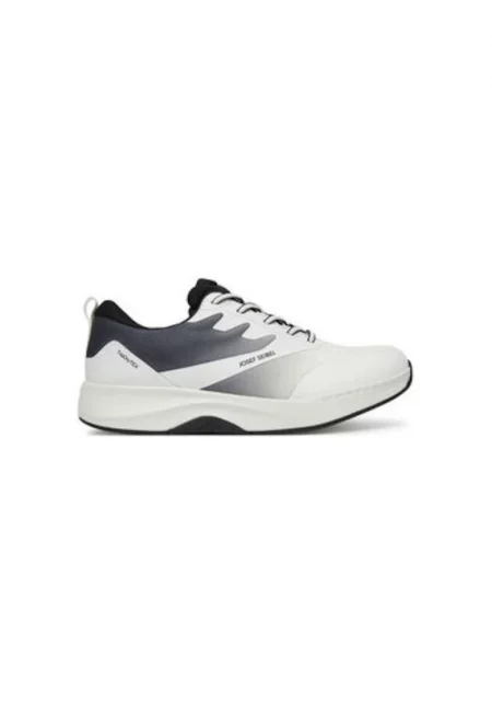 Дамски спортни обувки - 96253 -  Текстил - 39 EU - Бяло/Черно - Бял/Черен