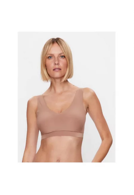 Дамски сутиен -  303150624 - Полиамид/Еластан - Кафяв - Кафяв