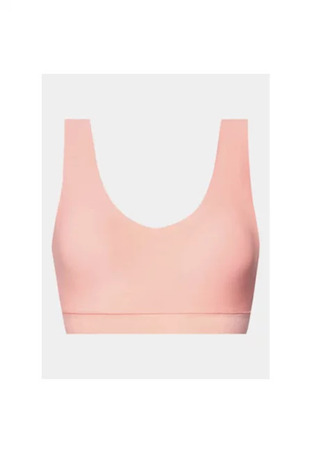 Дамски сутиен -  303814526 - Найлон/Еластан - Оранжев