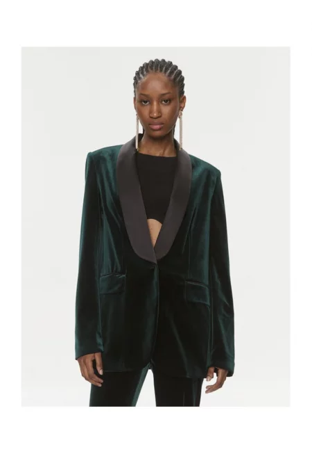 Дамско яке -  303590017 - Рециклиран полиестер - 38 EU - Зелено