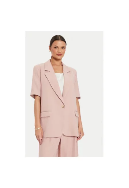 Дамско яке -  304574269 - Вискоза - Розово - Розово