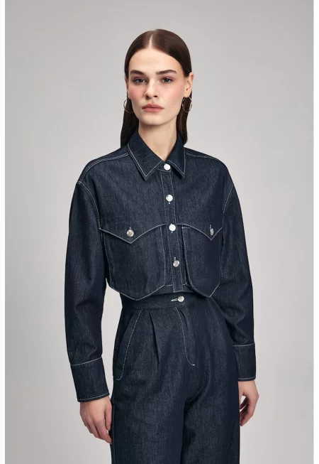 Дънково късо яке