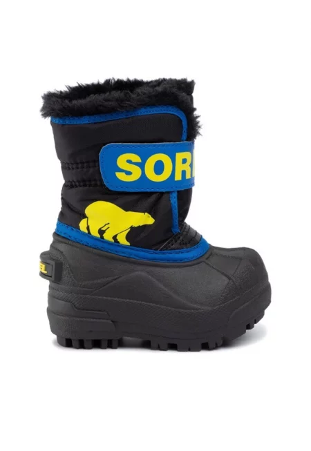 Детски боти и боти  201581698 - Синтетична/Екологична кожа - Черни