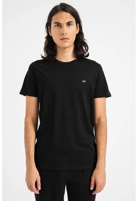 Домашна тениска Jake - 3 броя - Черен