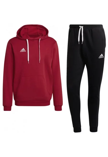 Entrada 22 Cotton Blend Tracksuit - Червен/Черен