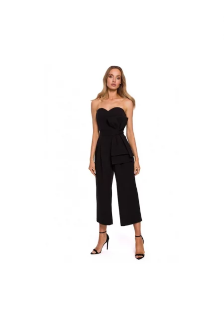 Гащеризон  без ръкави - полиестер - еластан - черен