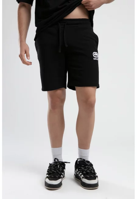 Къс панталон Malcolm с памук - Черен