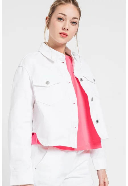 Късо яке от деним