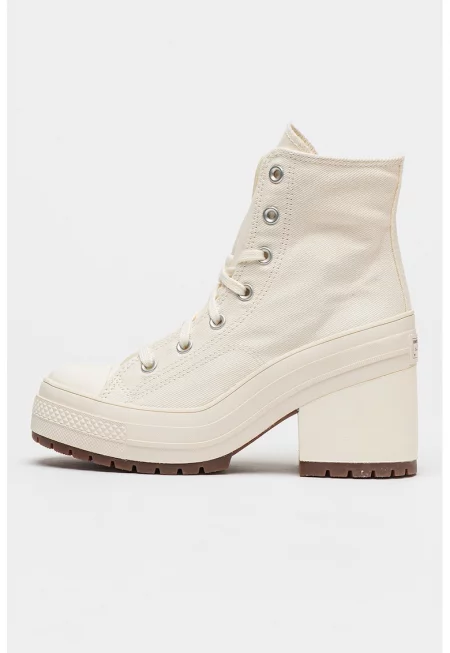 Кецове Chuck 70 De Luxe с масивен ток - Слонова кост