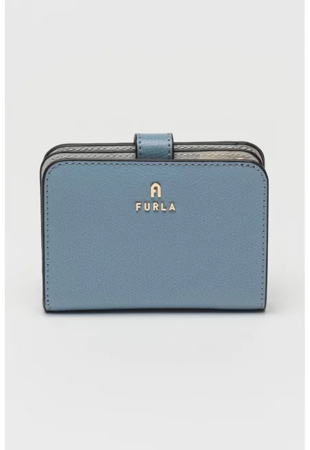 Кожен портфейл Camelia - Син