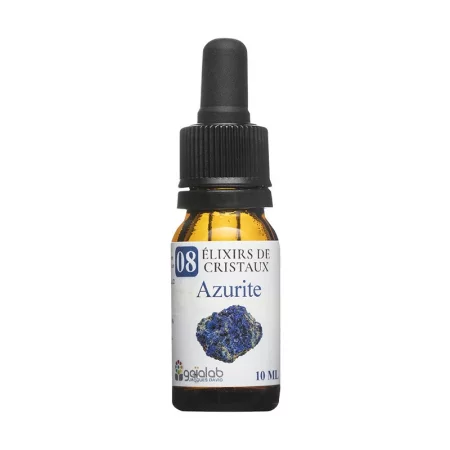 Кристална есенция № 08 – Азурит, капки, 10 ml